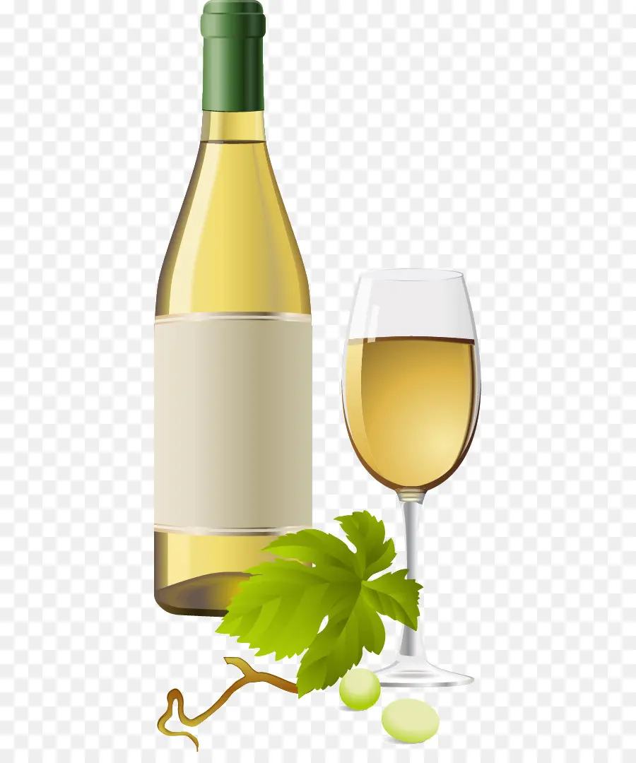 Vinho Branco，Garrafa PNG