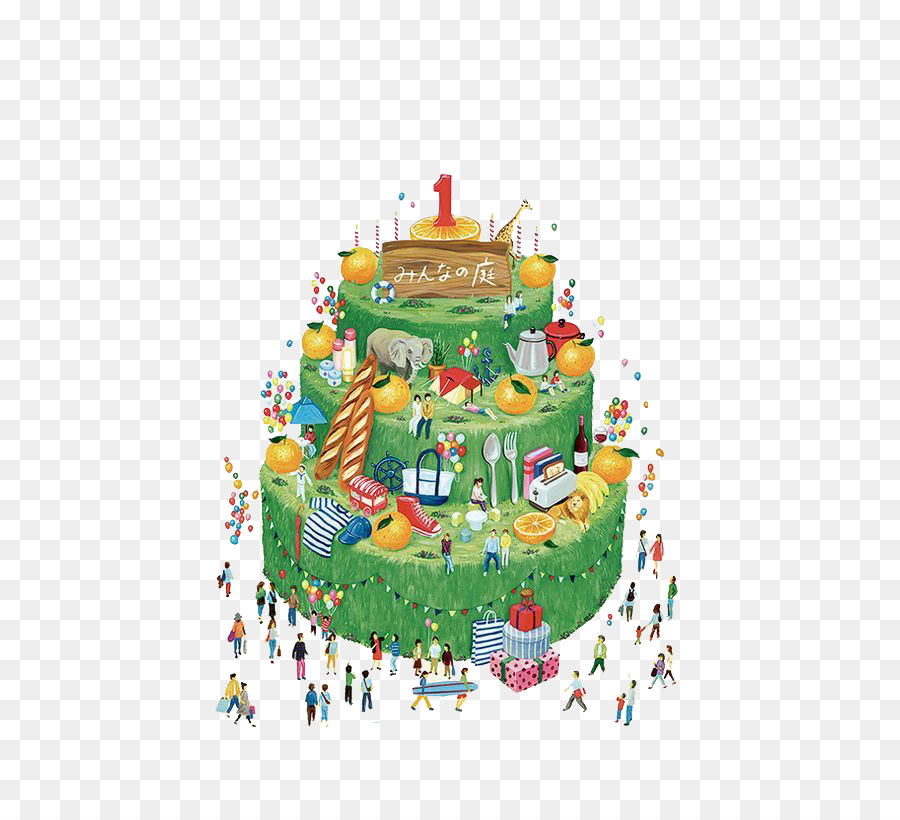 Marca Minato Mirai，Torta PNG