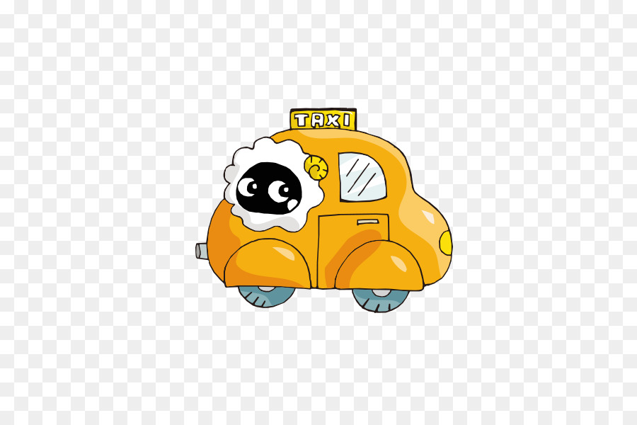 Táxi Dos Desenhos Animados，Carro PNG