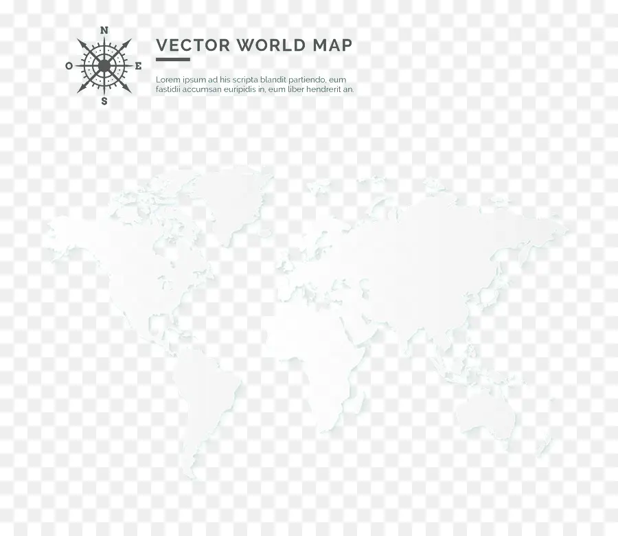 Mapa Mundial，Vetor PNG