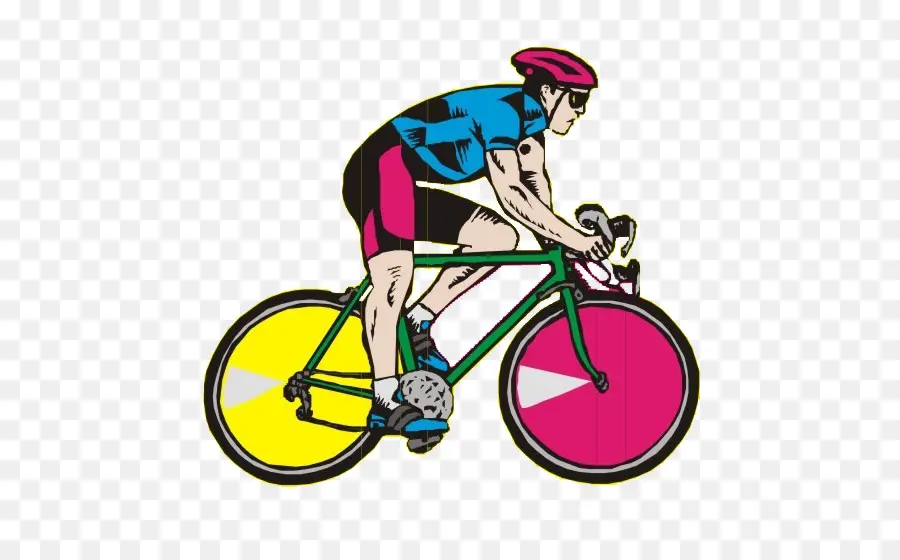 Ciclista，Bicicleta PNG