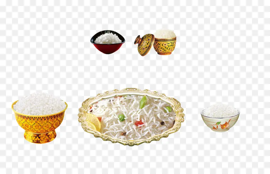 Pratos De Arroz，Tigela PNG