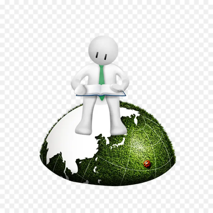 Figura De Desenho Animado No Globo，Mapa PNG