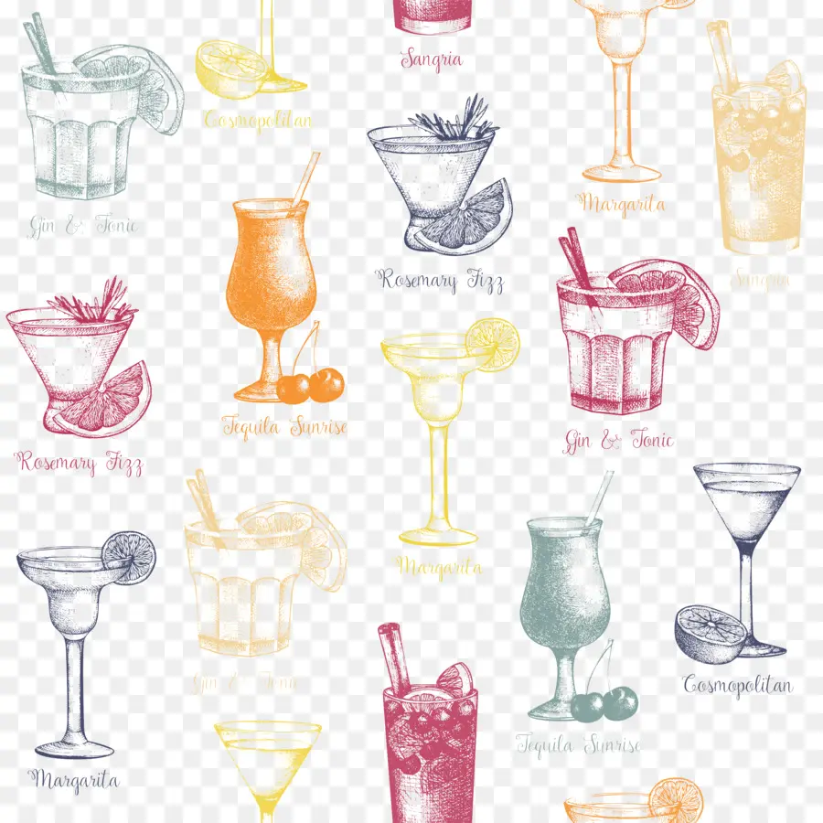 Cocktail，Cosmopolita PNG