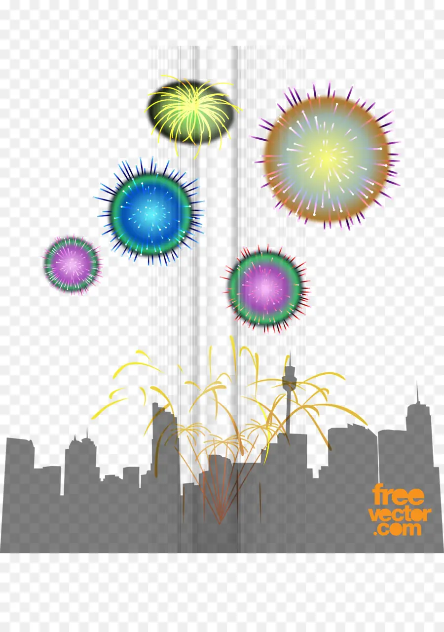 Fogos De Artifício，Horizonte PNG