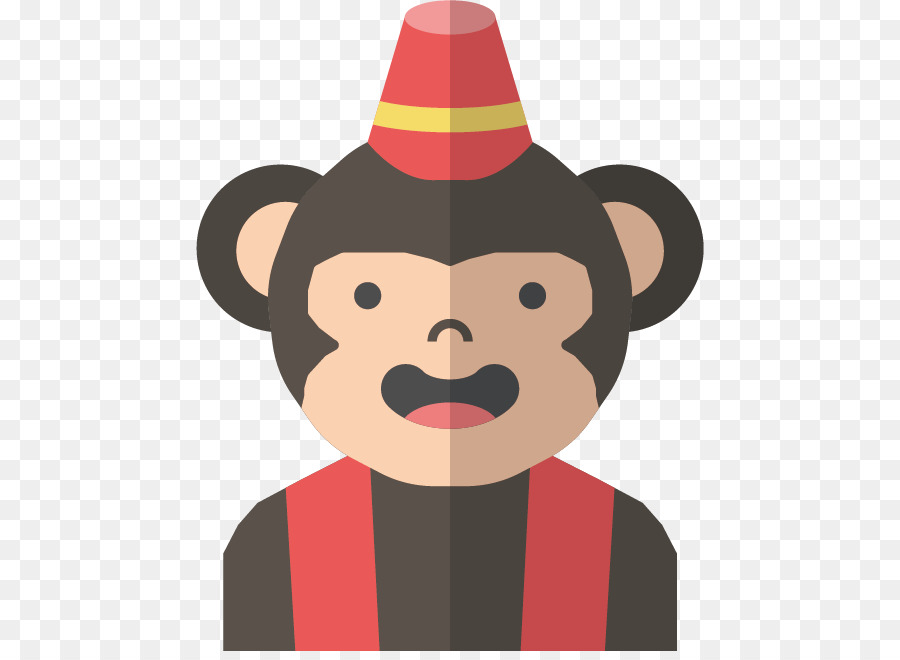 Desenho De Macaco Em Circo, HD Png Download - vhv