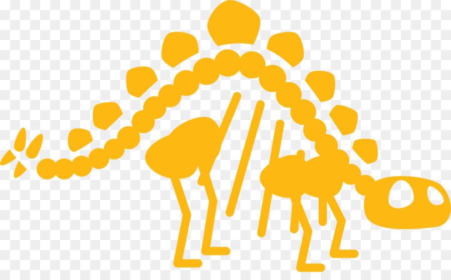 Dinossauro Amarelo，Pré Histórico PNG