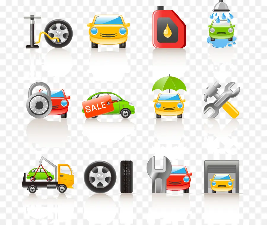 Ícones De Carro，Automóvel PNG