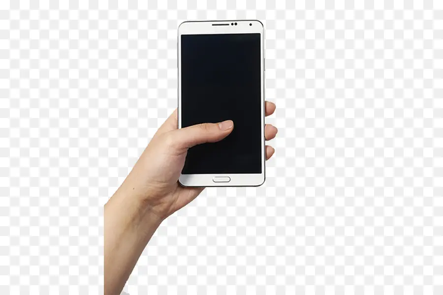 Smartphone，Mão PNG