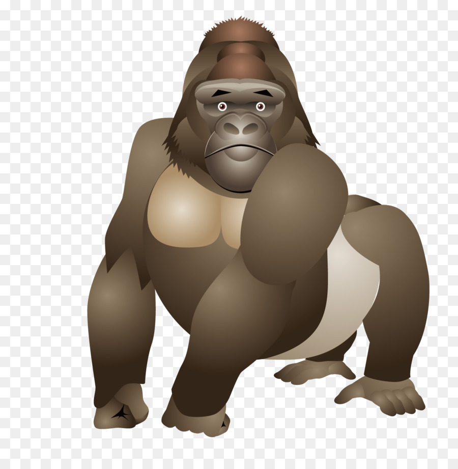 Gorila，Macaco PNG