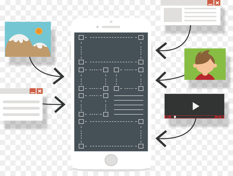Interface Móvel，Smartphone PNG