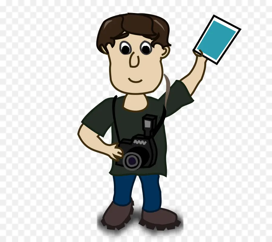 Fotógrafo，Cartoon PNG