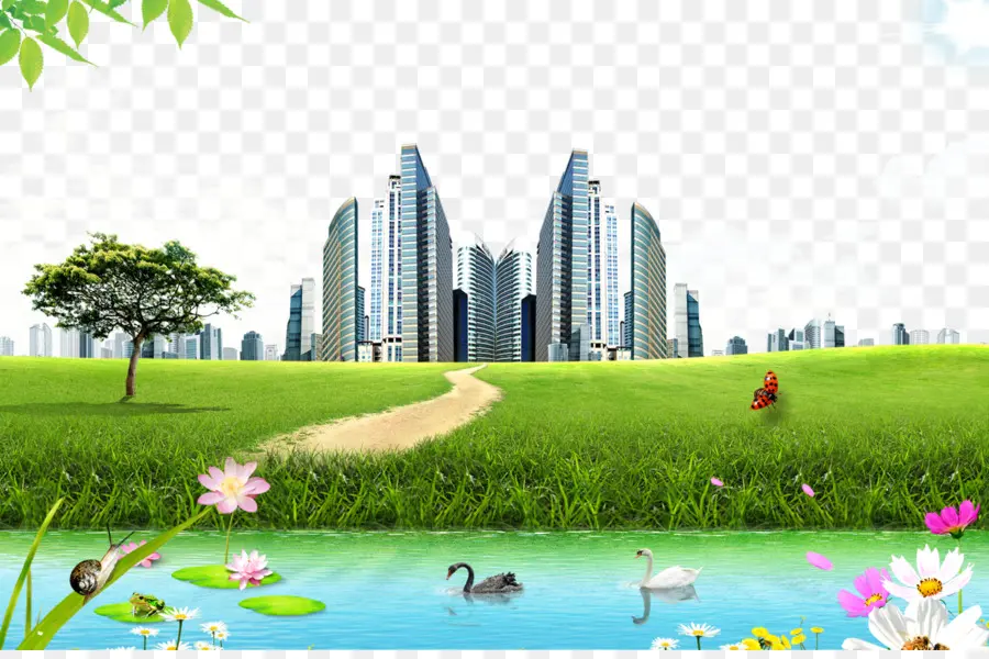 Paisagem Urbana，Edifícios PNG