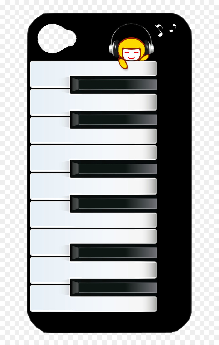 Teclas De Piano，Capa De Telefone PNG