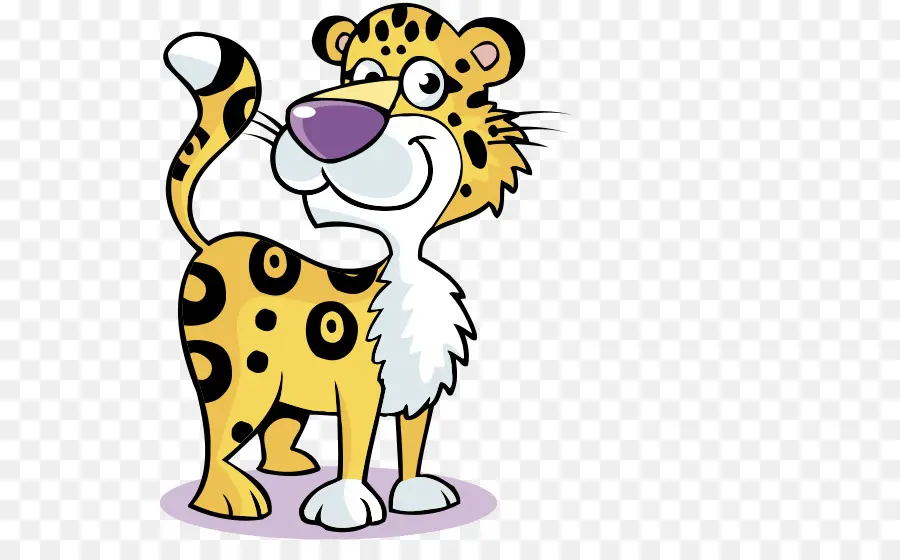 Leopardo Dos Desenhos Animados，Leopardo PNG