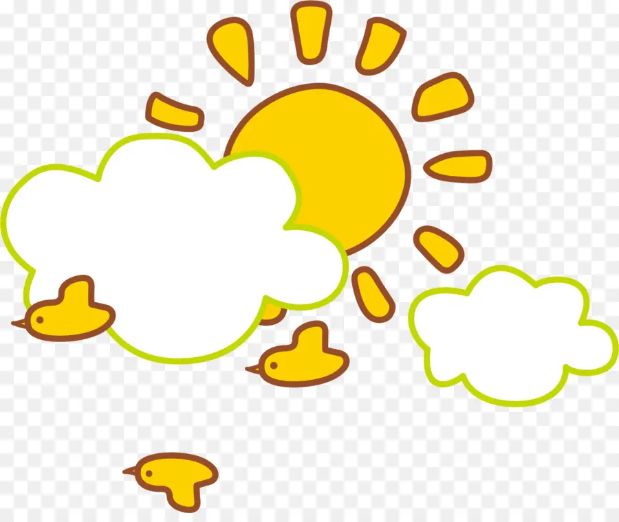 Sol E Nuvens，Nuvens PNG