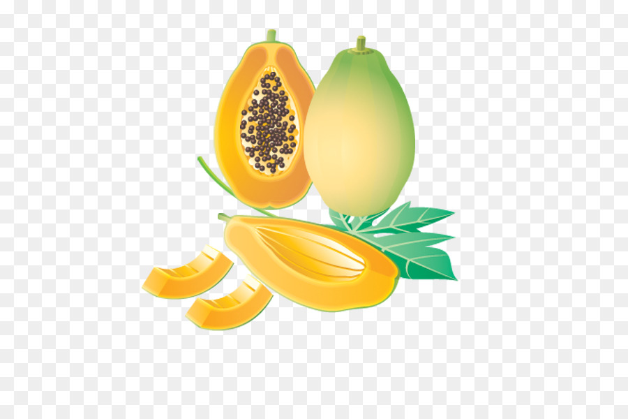 Mamão，Frutas Tropicais PNG