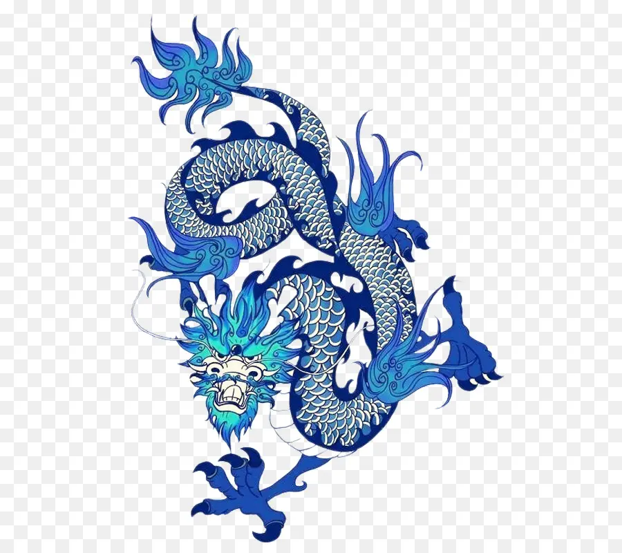 Budaya Tionghoa，Cerâmica Azul E Branca PNG