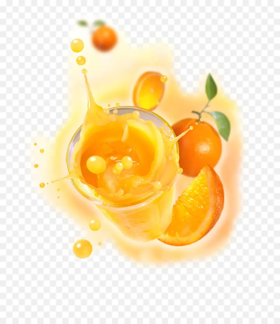 Suco De Laranja，Respingo PNG