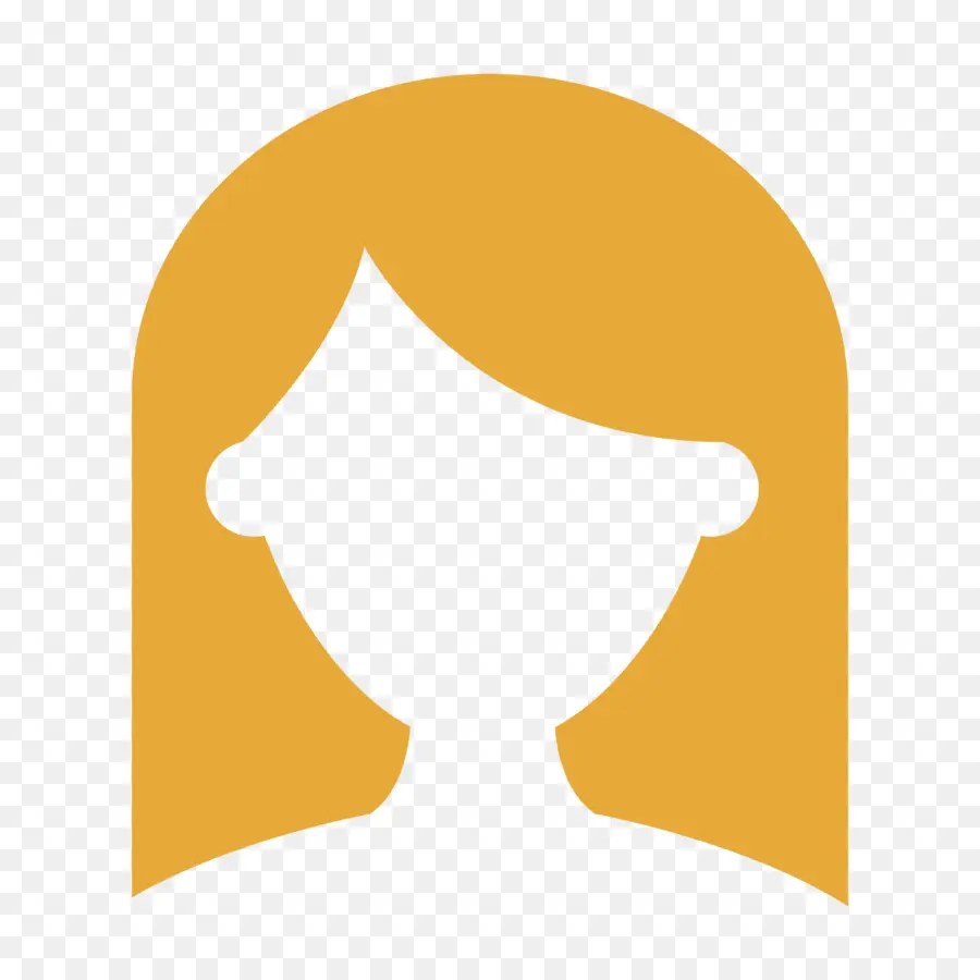 Ícone De Cabelo Amarelo，Cabelo PNG