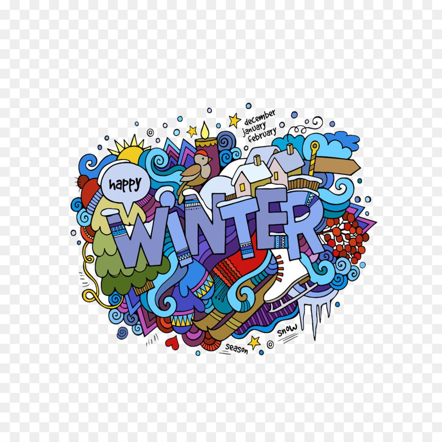 Inverno，Desenho PNG