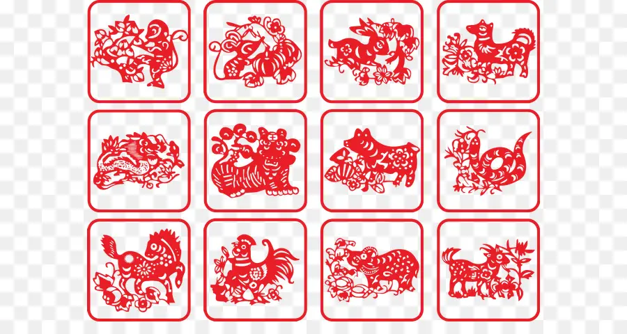 Zodíaco Chinês，Arte PNG