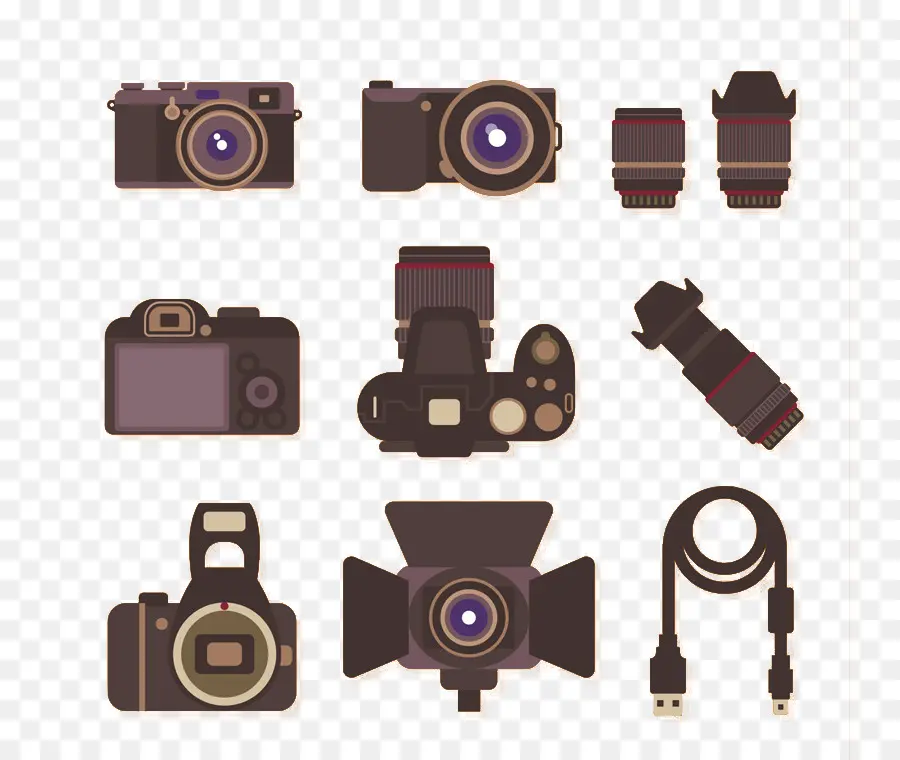 Equipamento De Câmera，Lentes PNG