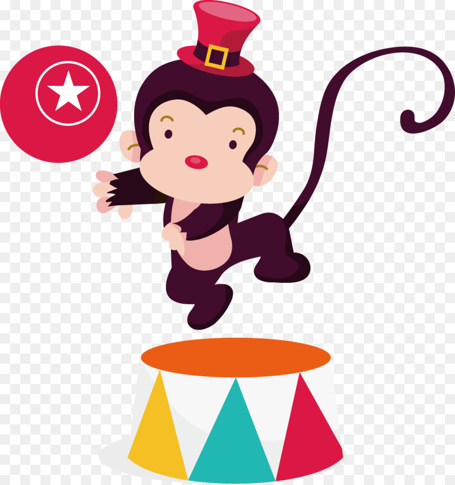 Circo Png - Pesquisa Google - Macaco Circo Desenho Png - Free