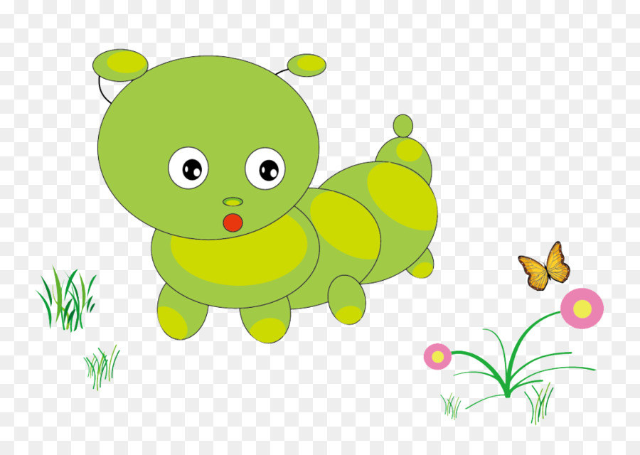 Cartoon，Caterpillar PNG