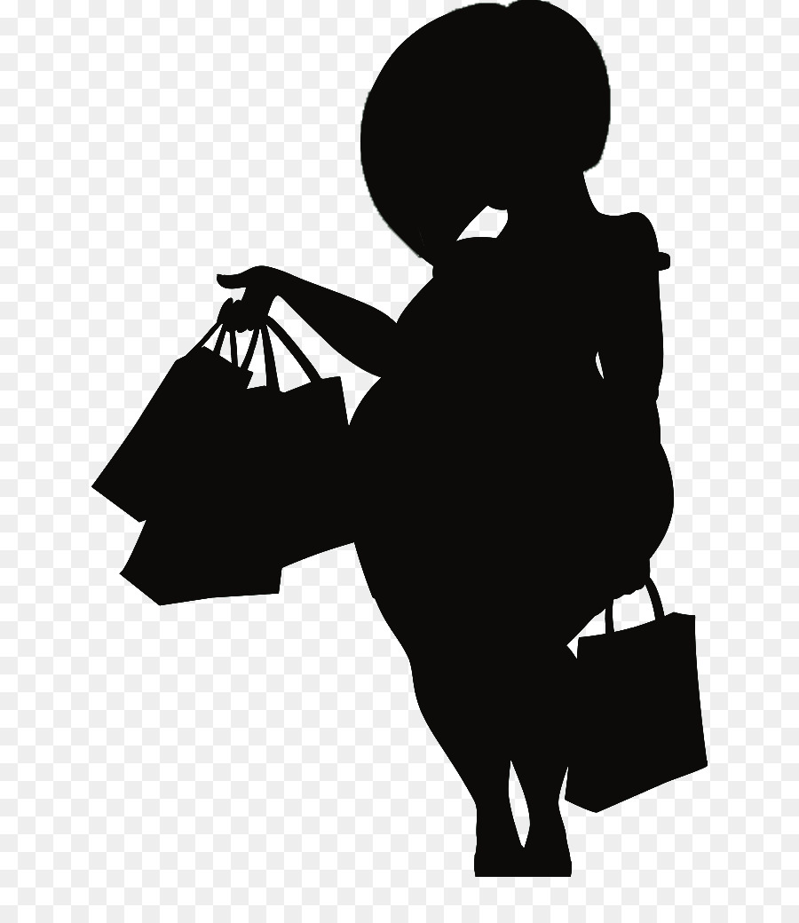 Mulher De Compras，Bolsas PNG