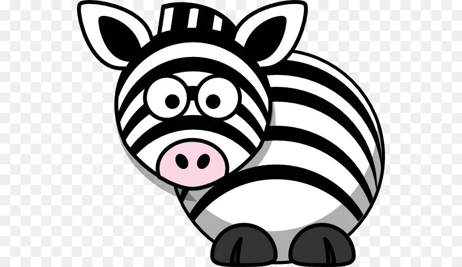 Zebra，Preto E Branco PNG