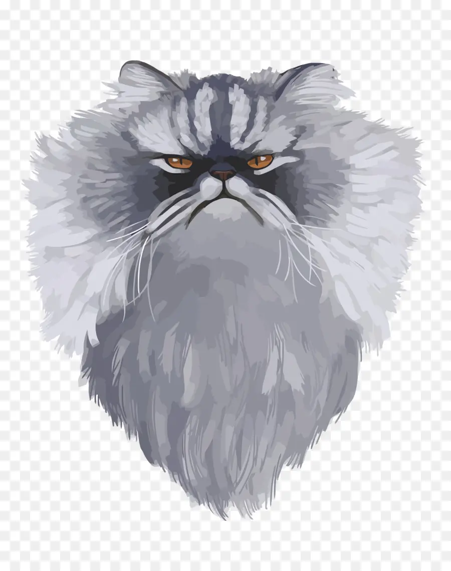 Gato Mal Humorado，Fofinho PNG