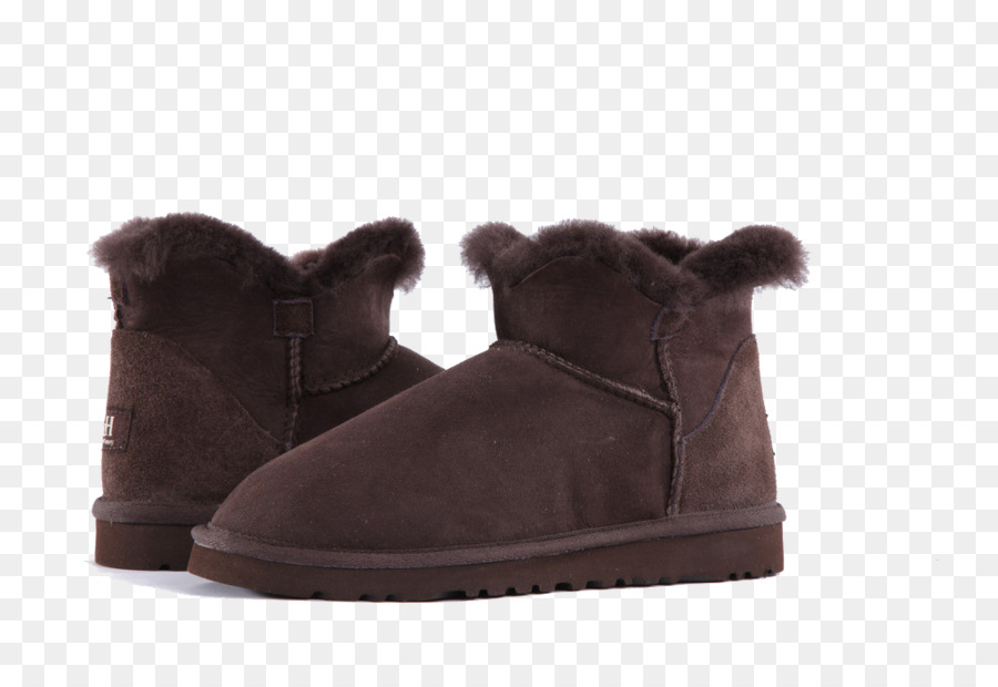 Botas De Pele Marrom，Inverno PNG