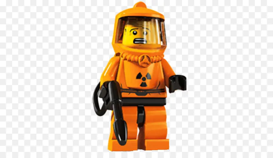 Figura Lego，Traje Hazmat PNG