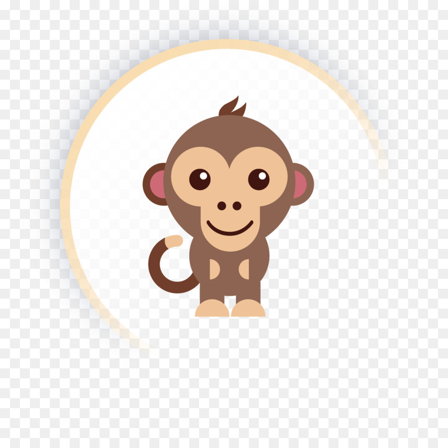 Macaco De Desenho Animado，Animal PNG