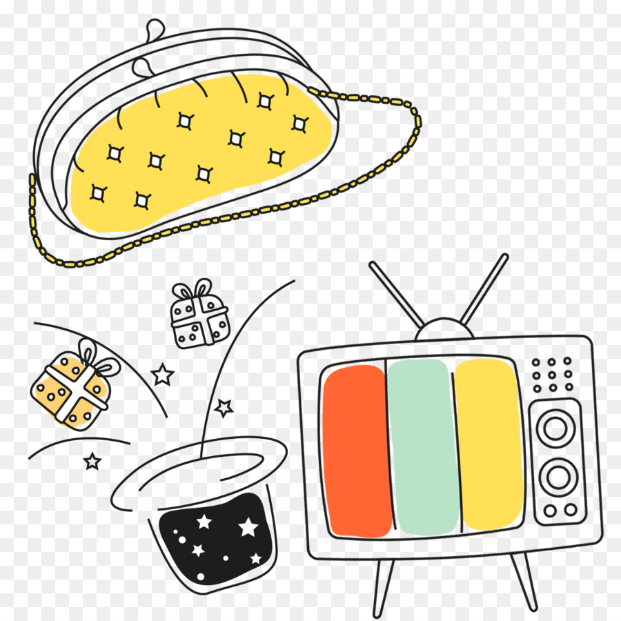 Televisão，Cartoon PNG