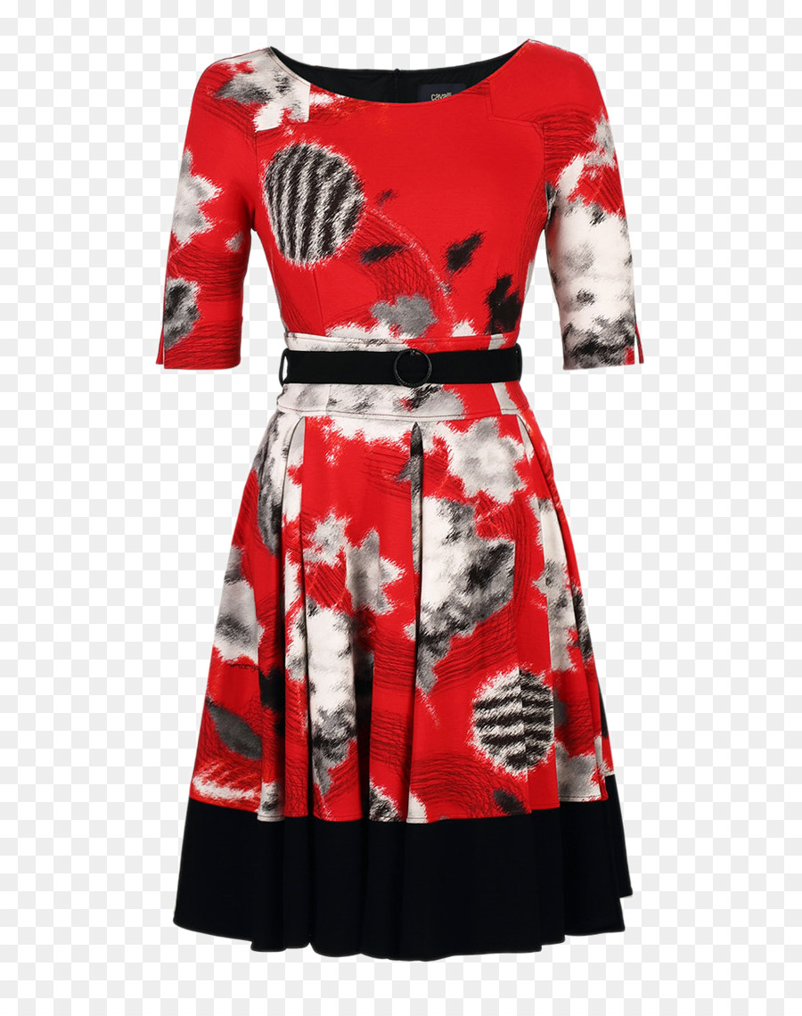 Vestido Vermelho，Moda PNG