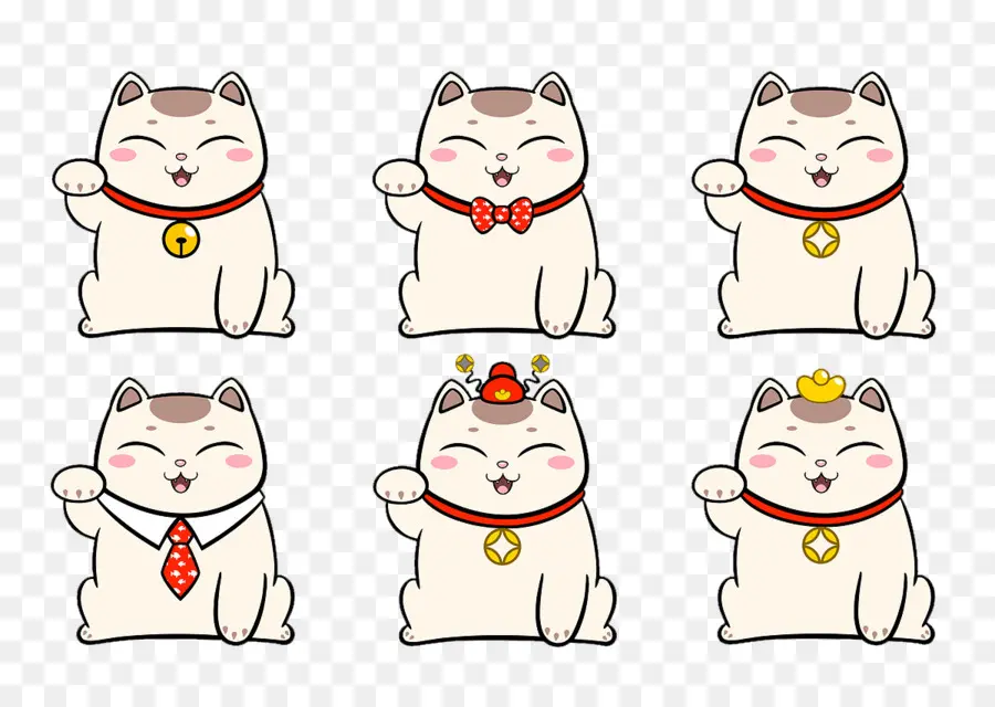 Gatos Da Sorte，Maneki Neko PNG