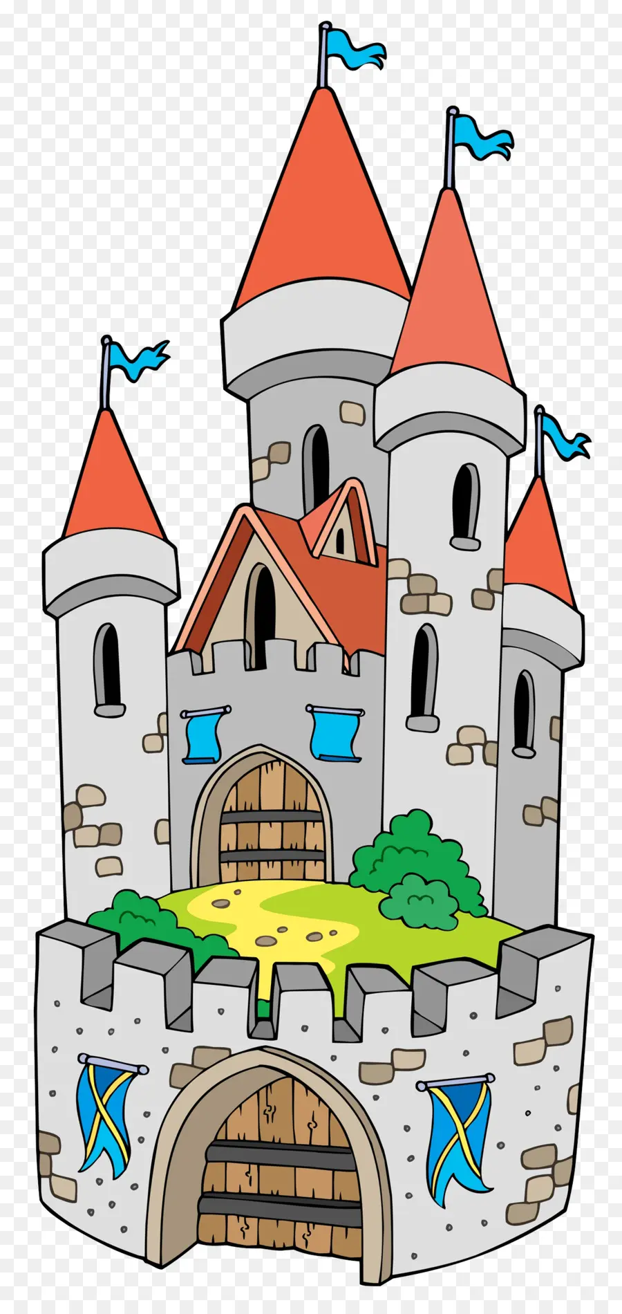 Castelo，Cartoon PNG