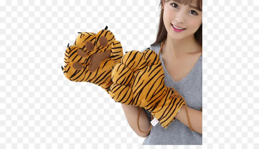 Luvas De Pata De Tigre，Fantasia PNG