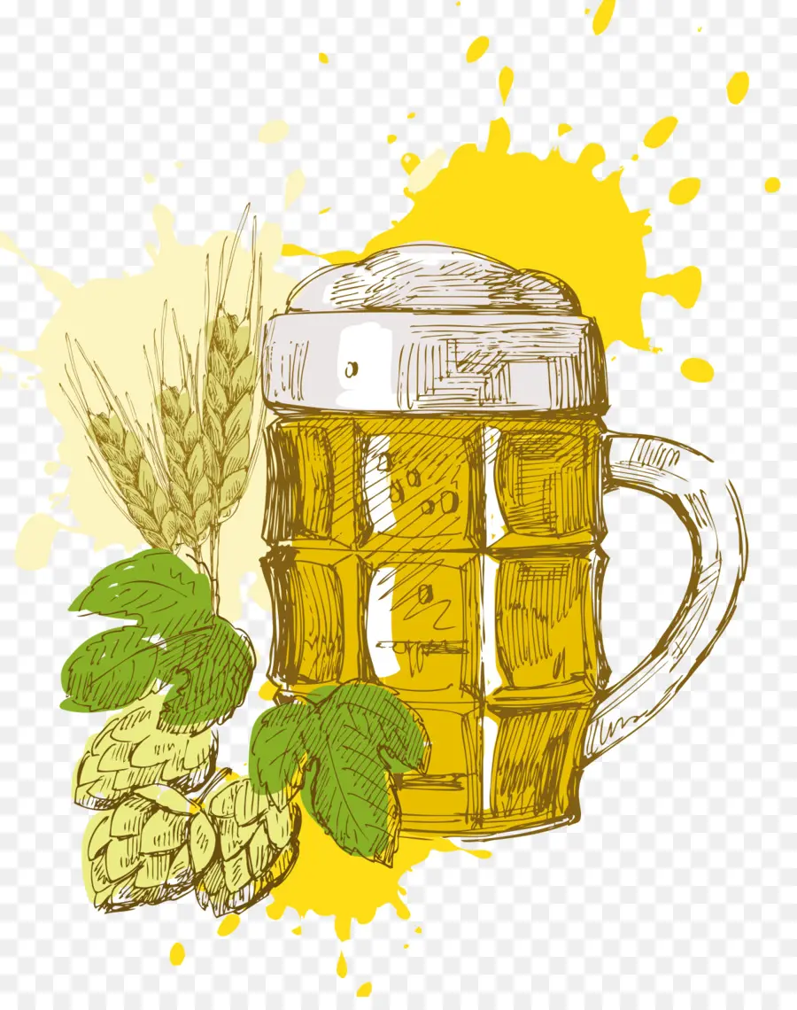 Cerveja，Caneca PNG