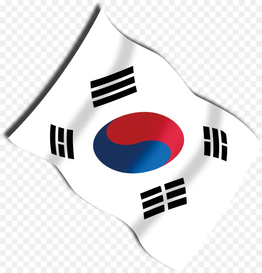 Bandeira Da Coreia Do Sul，País PNG