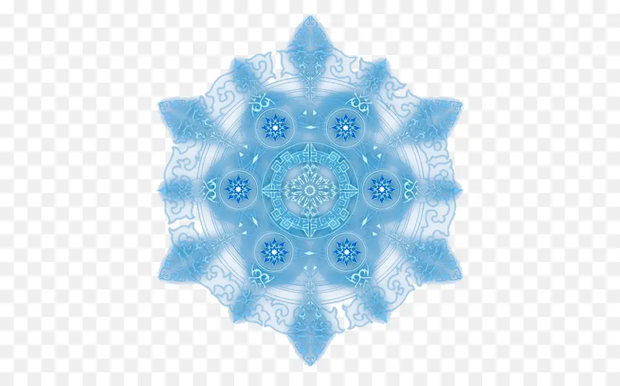 Círculo Mágico，Azul PNG