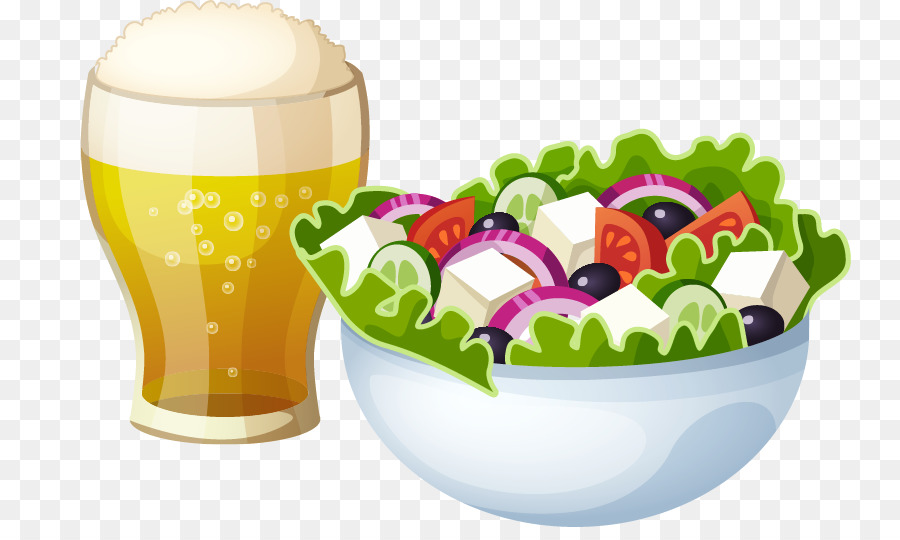 Cerveja E Salada，Cerveja PNG