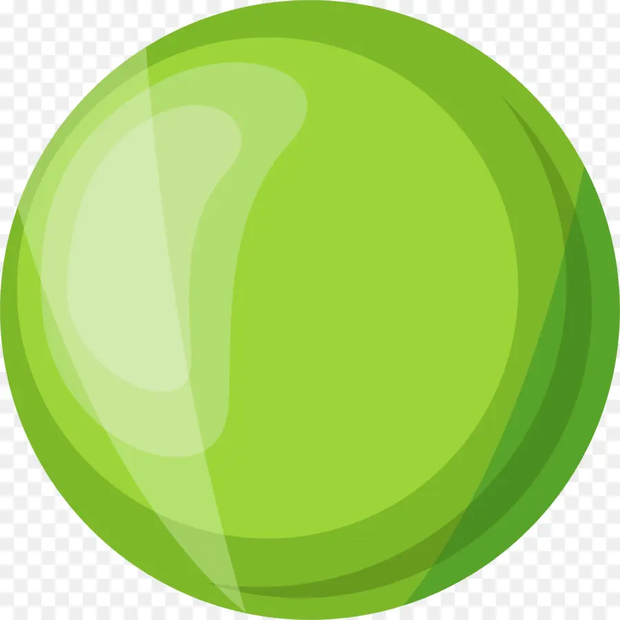 Esfera Verde，Brilhante PNG