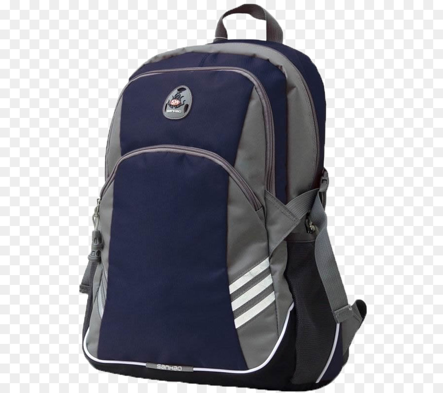 Mochila Azul E Cinza，Bolsa PNG