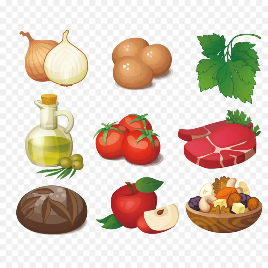 Ingredientes Alimentares，Vegetais PNG