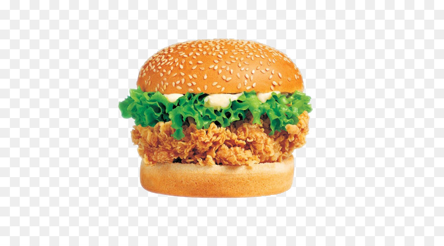 Hamburger，Frango Frito PNG