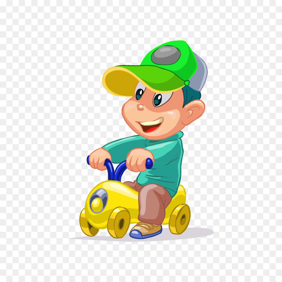 Garoto No Carro De Brinquedo，Garoto PNG