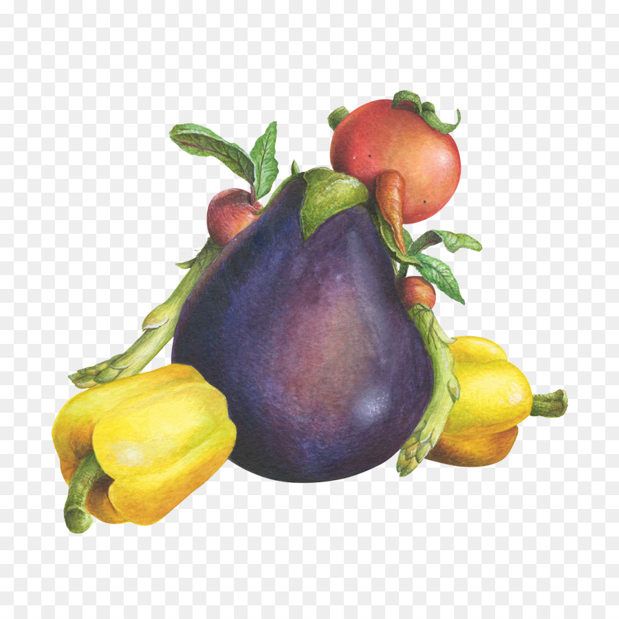 Berinjela，Tomate PNG